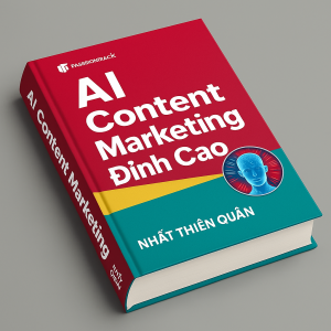 Sách AI Content Marketing Đỉnh Cao - Tác giả Nhất Thiên Quân